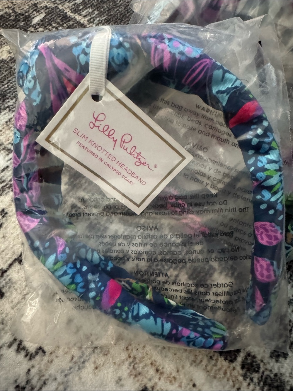 Lilly Pulitzer headband calypso - Picture 3 of 4